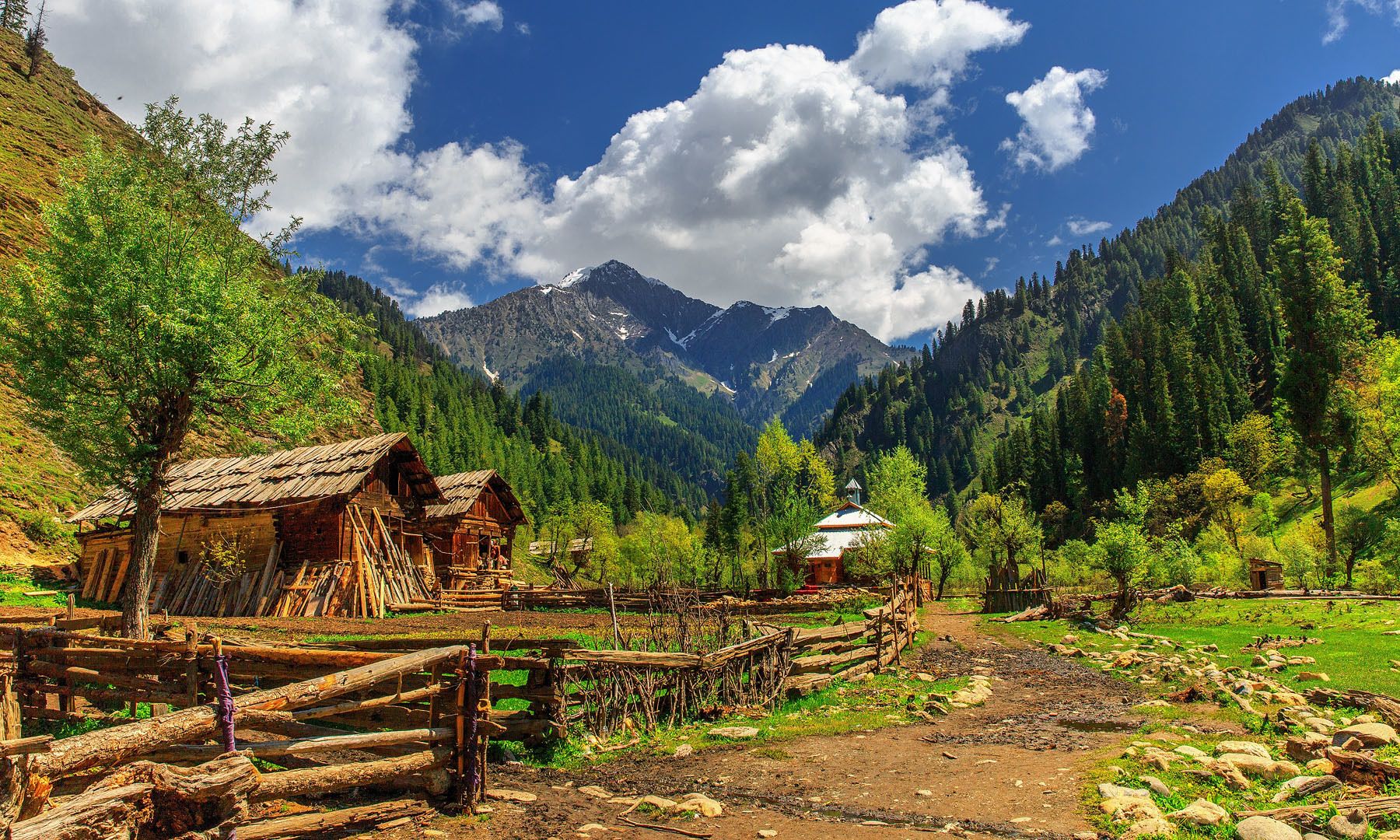Neelum Valley Kashmir, Keran, Kutton, Shardha & Arang Kel